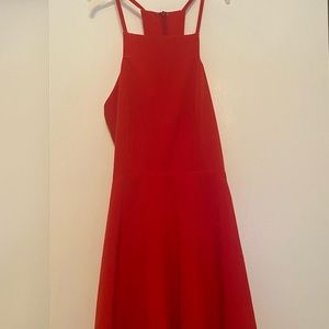 Red Skater Dress